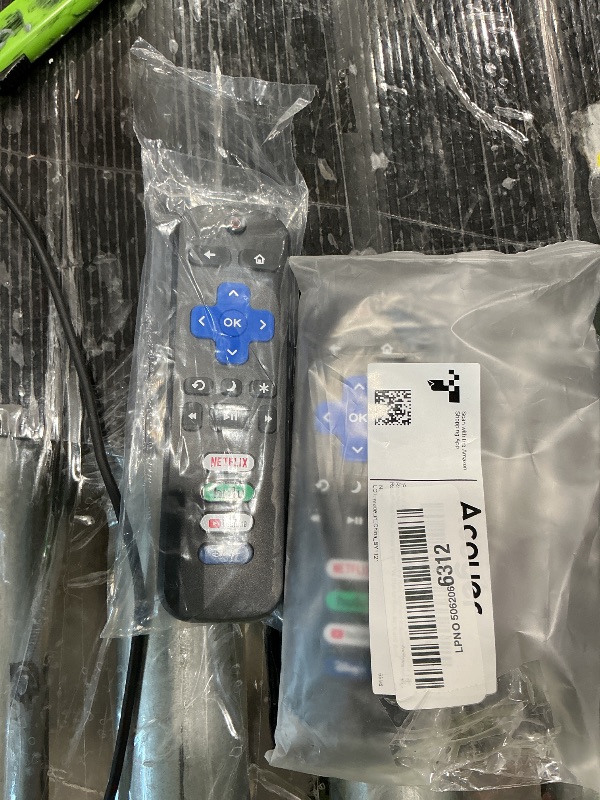 Photo 1 of (Pack of 2) Replacement Remote Control Only for Roku TV, Compatible for TCL Roku/Hisense Roku/Onn Roku/Sharp Roku/Element Roku/Westinghouse Roku/Philips Roku Smart TVs (Not for Roku Stick and Box)