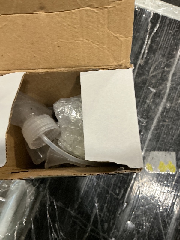 View 2 of **MISSING PARTS - Missing the bottle**
HOMBYS 8 Oz Empty Clear Glass Spray Bottles with Silicone Sleeve Protection Refillable Containers for Cleaning Solutions, Essential Oils, Misting Plants - Quality Sprayer - 1 Pack Boston Bottles