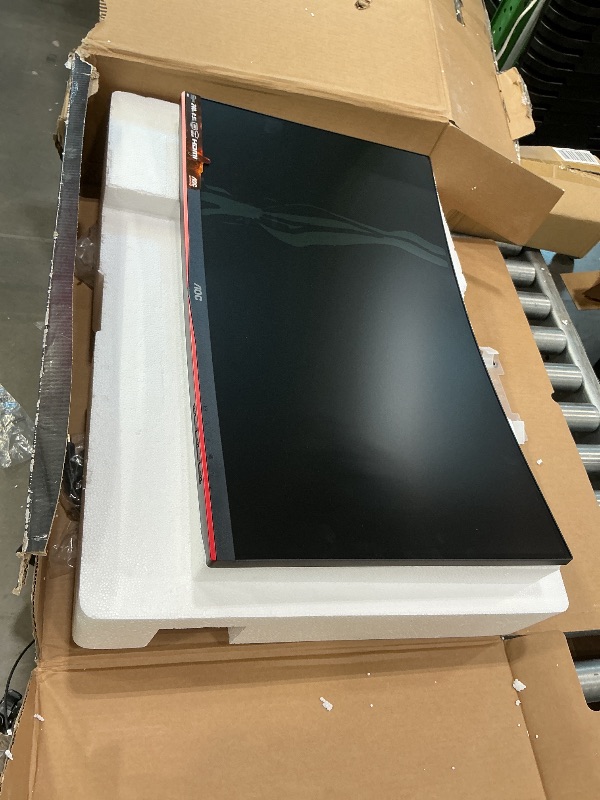 Photo 1 of ***SELLING FOR PARTS*** AOC C27G2Z 27" Curved Frameless Ultra-Fast Gaming Monitor, FHD 1080p, 0.5ms 240Hz, FreeSync, 2 x HDMI 2.0, 1 x Display Port, Height Adjustable, Xbox PS5 Switch Ready, 3-Year Zero-Bright-Dot