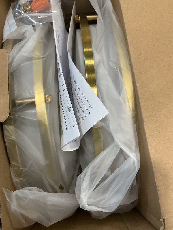 Photo 1 of 13 Inch Flush Mount Light Fixtures, 2-Pack Gold LED Ceiling Lights with 2700K/3000K/4000K/5000K/6500K 5 Color Temperatures, Modern Round LED Lights for Kitchen Bedroom Bathroom Living Room Closet