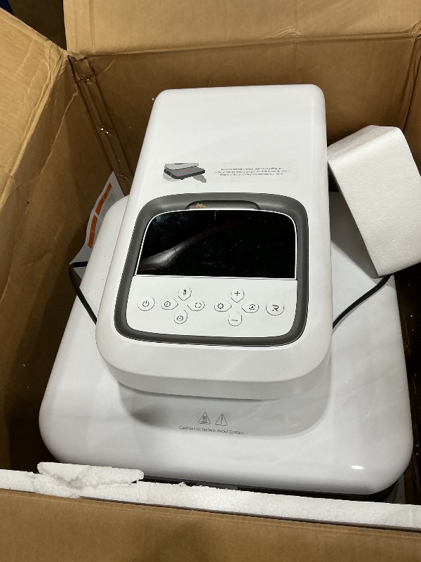 Photo 1 of **NON-FUNCTIONAL**
HTVRONT Auto Heat Press 2 - Heat Press Machine for T Shirts with Adjustable Pressure & Higher Heating Height, Heats Up Fast & Evenly Heat Press 15x15 for HTV, Sublimation, Heat Transfer Projects