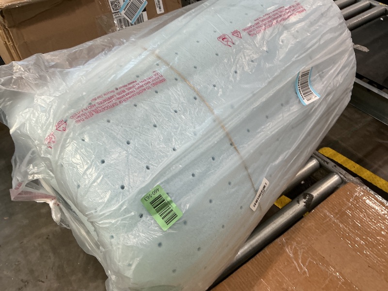 Photo 1 of **ITEM IS DIRTY**
Best Price Mattress 2 Inch Ventilated Memory Foam Mattress Topper, Cooling Gel Infusion, Dorm Essentials, Queen