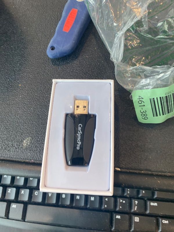 Photo 1 of **UNTESTED**
carsyncpro Benz Wireless CarPlay Adapter, Wireless CarPlay/Android Auto for Mercedes with Wired CarPlay, USB-C/USB-A, Quick Auto-Connect, Stable Control,(A/C/E/S/CLA/CLS/GLA/GLB/GLC/GLE/GLS/G-Class)