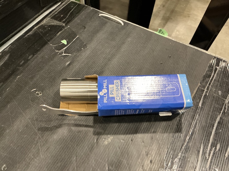 Photo 1 of **UNTESTED**
Pill Mill Pill Crusher - Crushes Multiple Tablets to a Fine Powder - Metal Pill Grinder - Tablet Pulverizer Suitable for Travel - Great Feeding Tube use and Pets