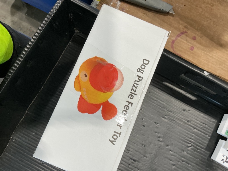 Photo 1 of 
Duck Treat Dispenser for Dogs to Train Problem-Solving Skills,Dog Slow Feeder Puzzle Toy Prevents Bloating, Interactive Treat Dispensing Toy for Small Cats,Dogs,Other Pets