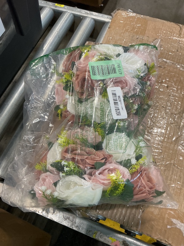 Photo 1 of *PARTIAL SET - See Clerk Notes*
Sziqiqi Pink Flower Centerpieces for Tables Kissing Balls for Wedding - Artificial Floral Arrangement Center Piece