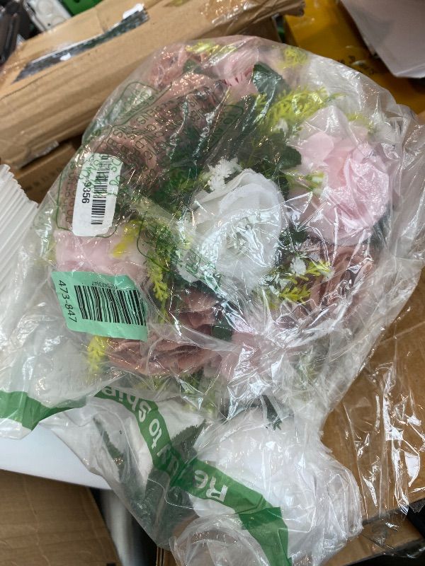 Photo 1 of *PARTIAL SET - See Clerk Notes*
Sziqiqi Pink Flower Centerpieces for Tables Kissing Balls for Wedding - Artificial Floral Arrangement Center Piece
