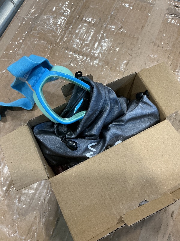 Photo 1 of *PARTIAL SET - Missing the pink goggles*
Vvinca Kids Goggles with Comfort Fabric Strap, Kids Swim Goggles Wide View Anti-Fog/UV No Leaking Swimming Goggles for 3-14