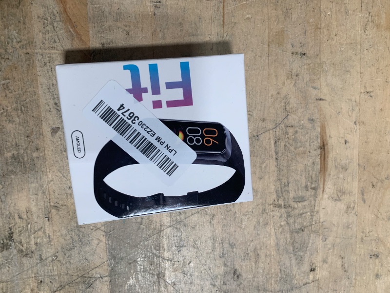 Photo 1 of Fitness Tracker with Step Counter/Calories/Stopwatch, Activity Tracker, Health Tracker with Heart Rate Monitor, Sleep Tracker,1.10''AMOLED Touch Color Screen, Pedometer Watch for Women Men