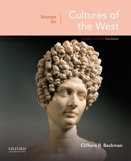 Photo 1 of 
Sources for Cultures of the West: Volume 1: To 1750 3rd Edition
