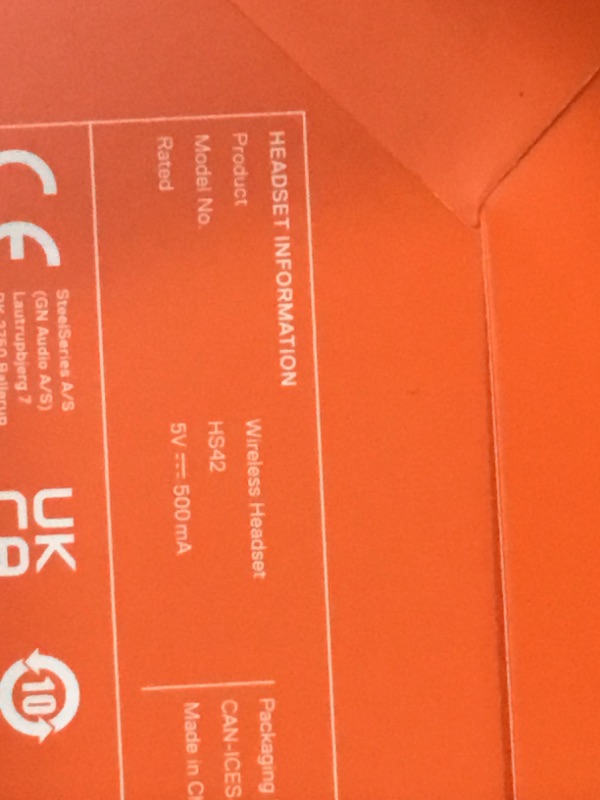 Photo 8 of SEE PHOTOS****SteelSeries Arctis Nova 5 Wireless Multi-System Gaming Headset — Neodymium Magnetic Drivers — 100+ Audio Presets — 60 HR Battery — 2.4GHz or BT — ClearCast Gen2.X Mic — PC, PS5, PS4, Switch, Mobile