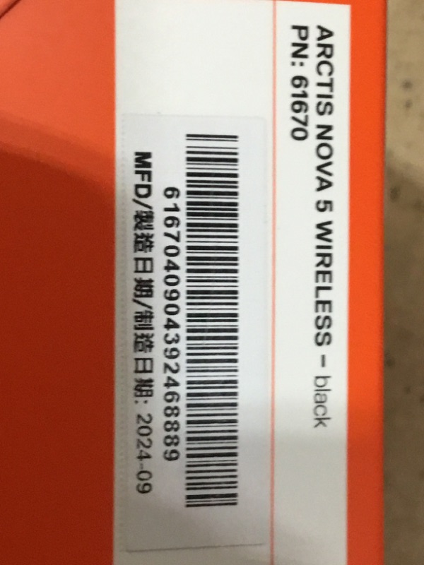 Photo 1 of SEE PHOTOS****SteelSeries Arctis Nova 5 Wireless Multi-System Gaming Headset — Neodymium Magnetic Drivers — 100+ Audio Presets — 60 HR Battery — 2.4GHz or BT — ClearCast Gen2.X Mic — PC, PS5, PS4, Switch, Mobile