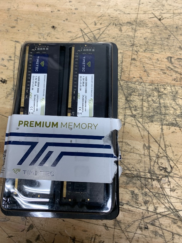 Photo 1 of ***(PARTS ONLY/ MAJOR DAMAGE/ NON FUNCTIONAL)***Timetec 32GB KIT(2x16GB) DDR4 2400MHz PC4-19200 Non-ECC Unbuffered 1.2V CL17 2Rx8 Dual Rank 288 Pin UDIMM Desktop PC Computer Memory RAM Module Upgrade (32GB KIT(2x16GB))