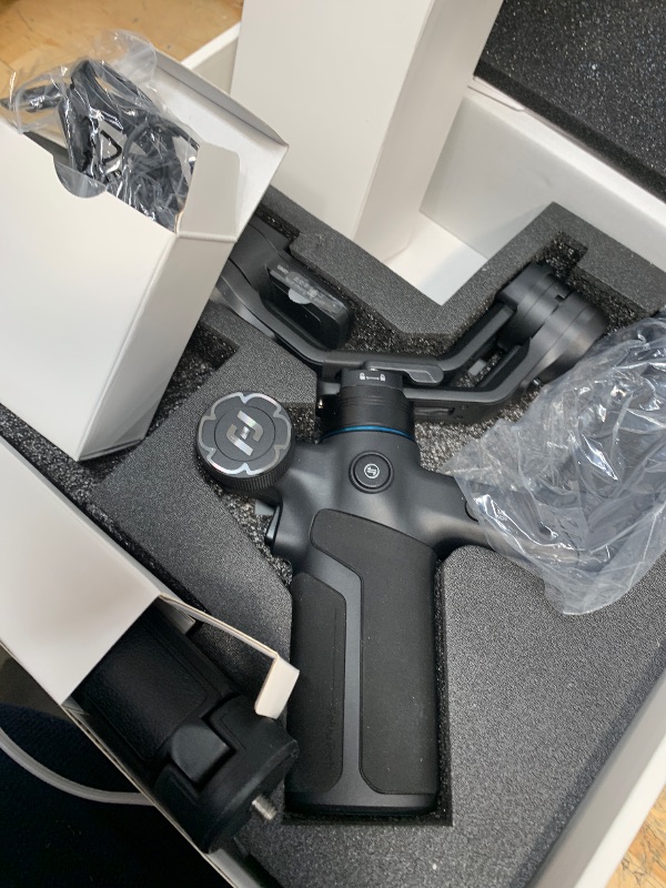 Photo 1 of [Bundle] FeiyuTech SCORP Mini-3 PRO + Camera Cables All in One 3-Axis Camera Stabilizer,Built-in AI Track Sensor Handheld Gimbal Stabilizer