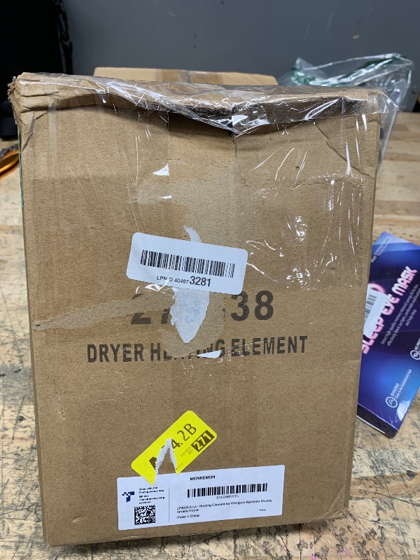 Photo 1 of ?UPGRADED?279838 Dryer Heating Element for Whirlpool Kenmore Maytag Amana Roper, Dryer Heating Element Parts Include Dryer Thermostat Thermal Fuse, Replaces 2406026 3403585 w10724237