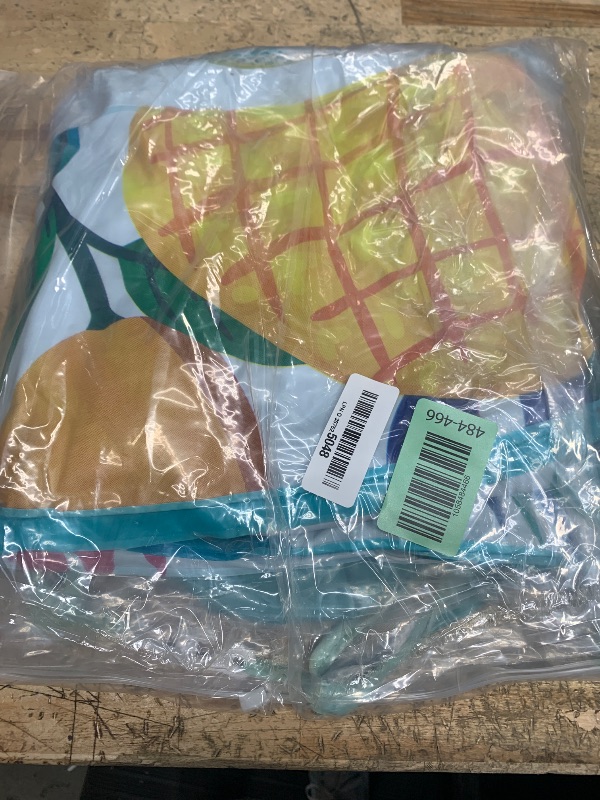 Photo 1 of [Extra Large] Pool Floats Lounger Adult with Canopy, 70"x37" Inflatable Tanning Sofa Pool Floats with Headrest Adjustable Sun Shade Floats Hawaiian Luau Swimming Raft Floating for Lake, Beach, Party