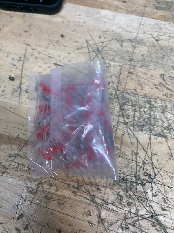Photo 1 of 100 Pcs Solder Seal Wire Connectors, 22-16 AWG Heat Shrink Solder Connectors, Waterproof Splice Electrical Wire Connector, Butt Terminal