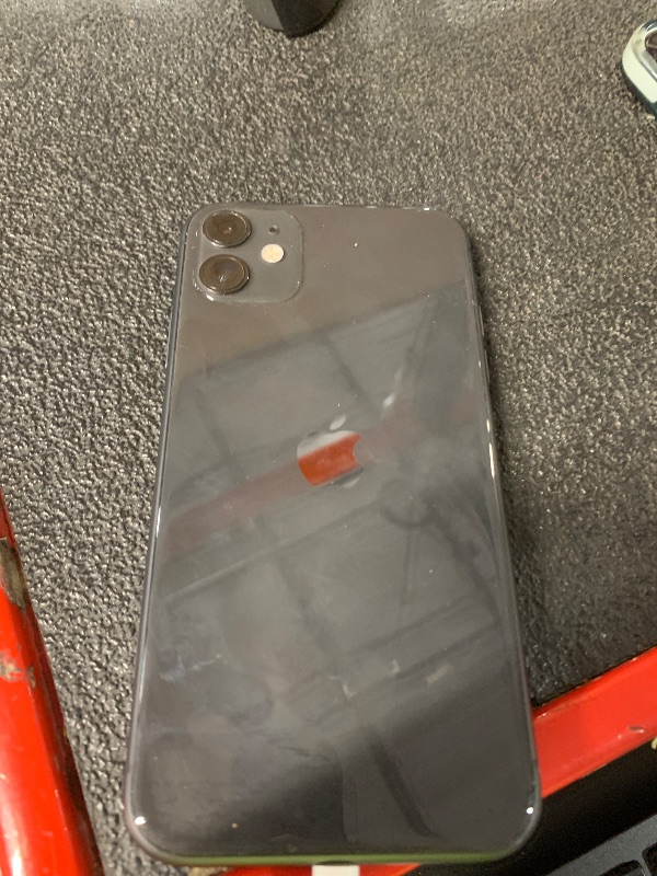 Photo 1 of (powers on but apple logo display does not go away)(sold for parts)(repair) Apple iPhone 11 [64GB, Black] + Carrier Subscription [Cricket Wireless]
