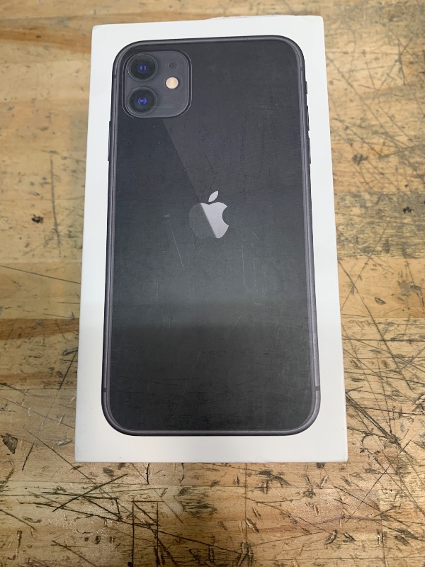 Photo 1 of (powers on but apple logo display does not go away)(sold for parts)(repair) Apple iPhone 11 [64GB, Black] + Carrier Subscription [Cricket Wireless]