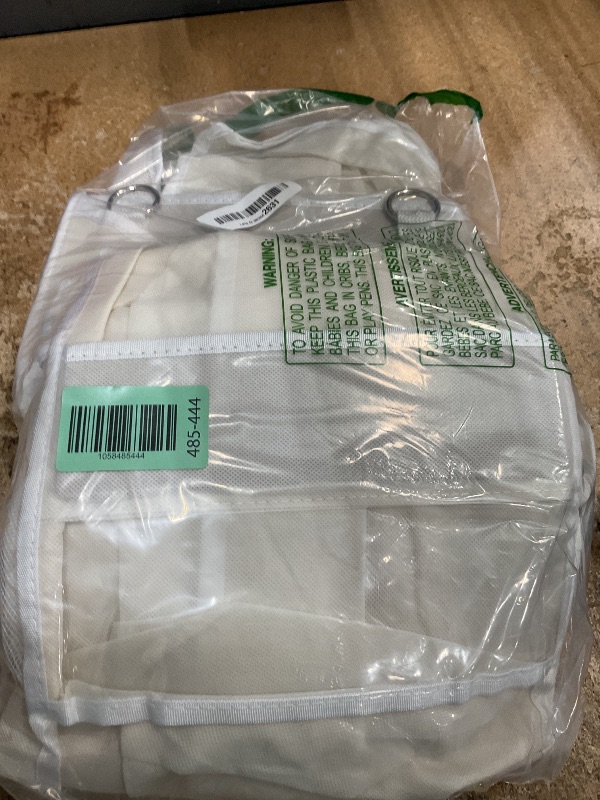 Photo 1 of Over the Door Organizer 5 Tiers,Extra Large Behind Door Storage of 10 Compartments,80 lbs Weight Capacity Over the Door Storage, Door Hanging Organizer for Closet, Diaper Organizer, Toy Storage, Beige