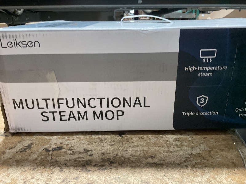 Photo 1 of 12-in-1 Steam Mop with Detachable Handheld Steam Cleaner for Hardwood Floors, Clothes,Windows,Tiles,Furniture,Carpet, MultiPurpose Steamer with Washable Microfiber Pads, 550ml and 2 Adjustable Levels