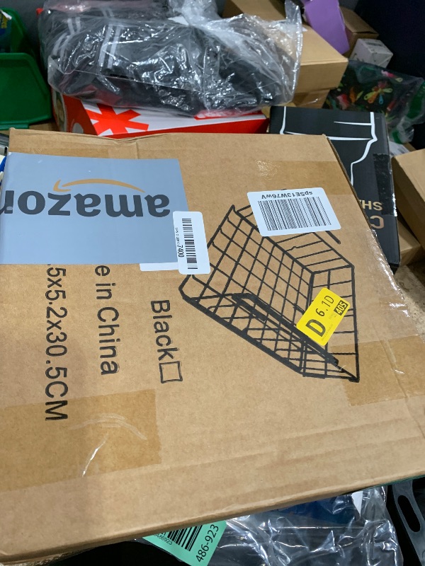 Photo 1 of ????? ????? ?????? Storage 2Pack - 12.6in Metal Under Shelf Storage, Hanging Wire Basket Shelves, Undershelf Storage Basket for Kitchen Pantry Bookshelf