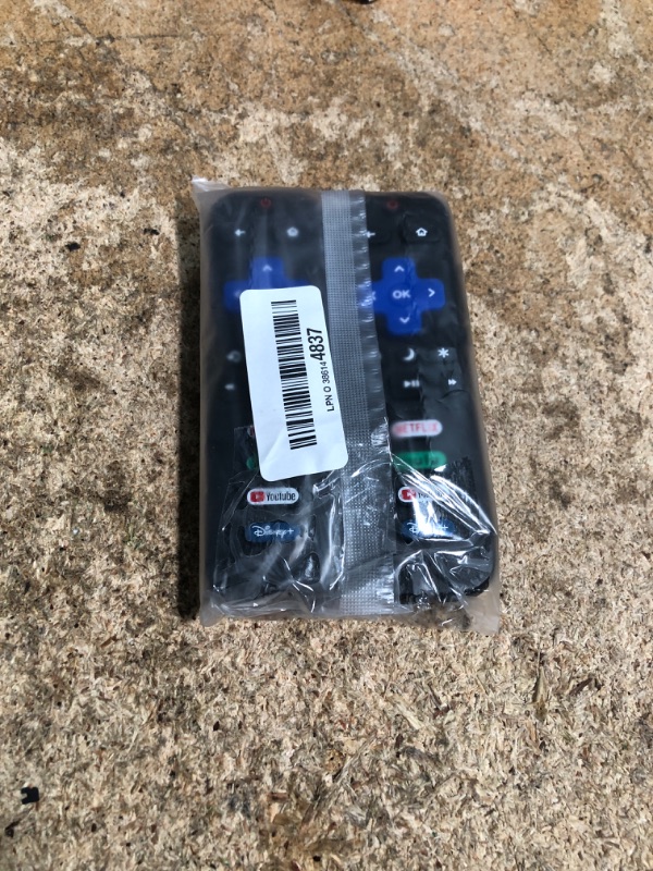 Photo 1 of (Pack of 2) Replacement-Remote-Control for Roku-TV,Compatible for TCL Roku/Hisense Roku/Onn Roku/Philips Roku Smart TVs(Not for Roku Stick and Box)