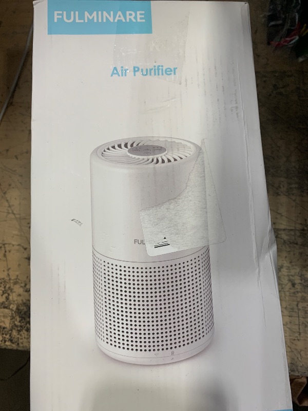Photo 1 of Air Purifiers for Bedroom, FULMINARE H13 True HEPA Air Filter, Quiet Air Cleaner With Night Light,Portable Small Air Purifier for Home, Office, Living Room