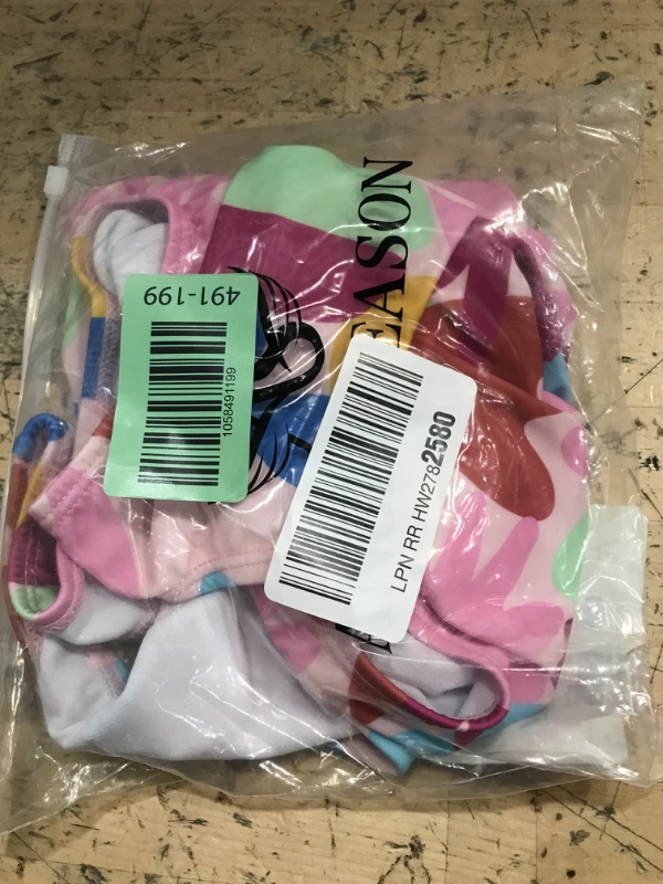 Photo 1 of Angel season Girls Swimsuits Toddler One Piece Bathing Suit Summer Beach Sport Little Kids Cute Swimwear Quick Dry Floral Size 6 Years 7 Years Pink Flower