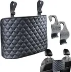 Photo 1 of ** BLING HOLDERS NOT INCLUDED** Car Net Pocket Handbag Holder Organizer Between Car Seat Side Storage Mesh Bag