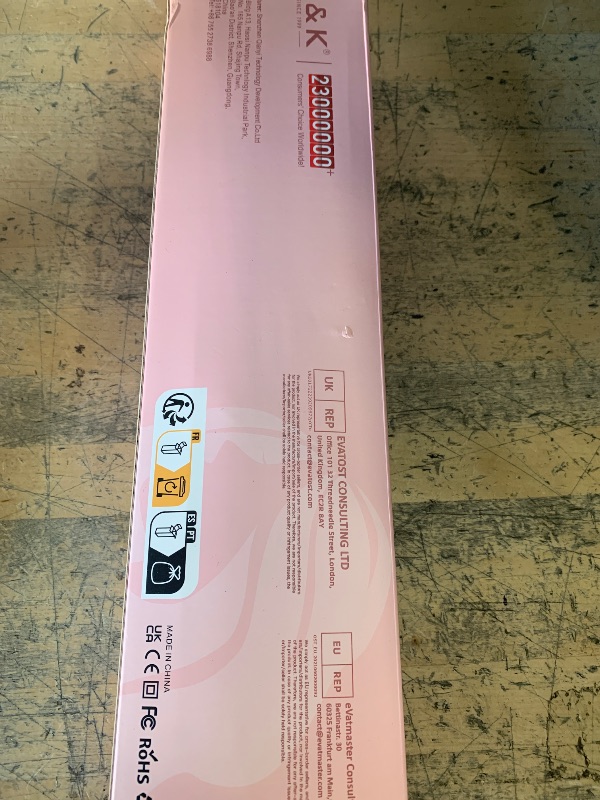 Photo 1 of 1 1/4 Inch Curling Iron with Clipped Tourmaline Ceramic Barrel Professional 1.25 Inch Hair Curler up to 450°F Dual Voltage for Traveling 60 Mins Auto Off Suit for Different (Black, 1.25 Inch)