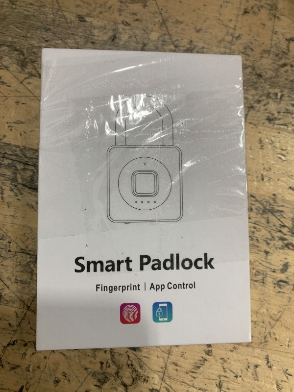 Photo 1 of **PARTS ONLY LOCKED TO PREV. ACCOUNT**
eLinkSmart Fingerprint Gym Locker Lock, Keyless Biometric Padlock, Weatherproof Electronic Digital Bluetooth App Smart Combo Pad Lock for Outdoor Fence Gate School Locker Storage Pool Shed - Black