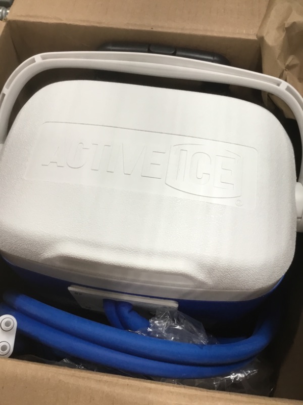 Photo 1 of Polar Active Ice 3.0 Cold Therapy Ice Machine System with Programmable Timer, Shoulder Compression Pad, Lightweight 16 Quart Cooler Freeze Kit, Quiet Pump, Strong Cryotherapy Pain Relief and Treatment