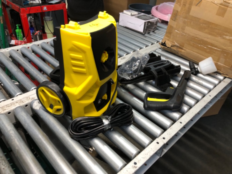 Photo 1 of ***DAMAGED - SPRAY GUN BROKEN - SEE PICTURES***
Electric Pressure Washer 4800 PSI 3.0 GPM High Power Washer with 4 Nozzles, 35FT Power Cord, Cleaning Machine with Foam Cannon for Cars Fences Driveways Patios Home Cleaning