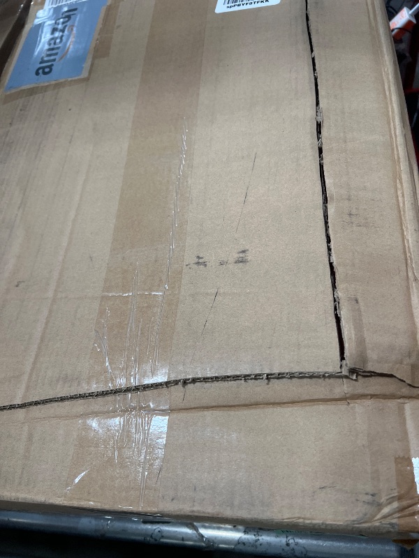 Photo 1 of ***************MISSING A WHEEL, ALSO HAS MINOR SCRATCHES**************
Amazon Basics 26" Hardside Medium Checked Luggage, Hardshell Suitcase With Wheels, Expandable For Up to 15% More Space, With Scratch-Resistant Surface, Four Multi-directional Wheels, O