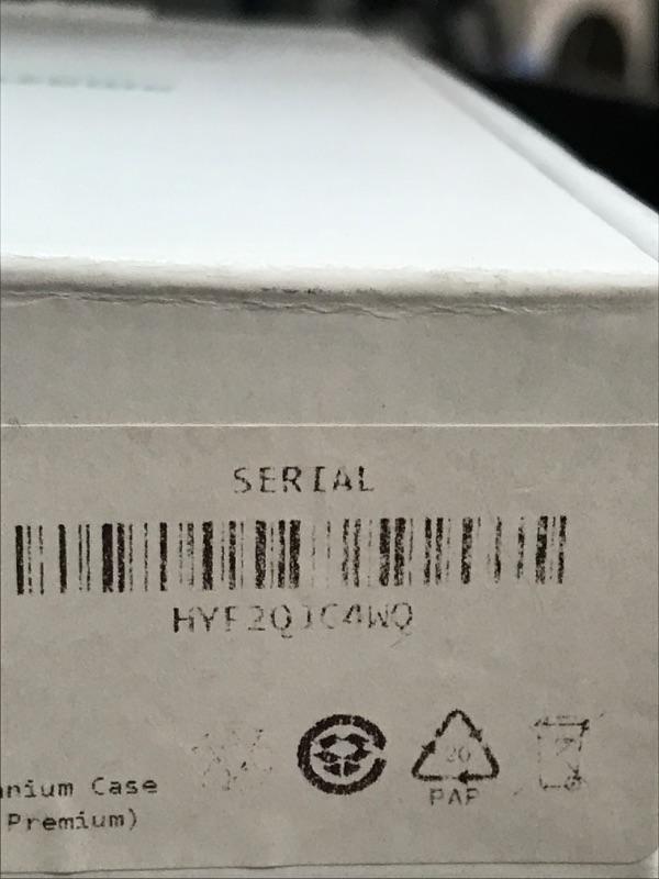 Photo 1 of (icloud locked)(may need to contact apple) Apple Watch Ultra [GPS + Cellular 49mm] Titanium Case with Midnight Ocean Band, One Size (Renewed Premium)