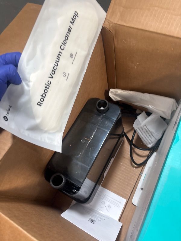 Photo 1 of (USED/FOR PARTS) Lefant LiDAR Robot Vacuum and Mop, 45-Day Self-Emptying, 190° PSD Obstacle Avoidance, Customized Cleaning, Multi-Floor Mapping, 5500Pa Strong Suction, 140 Min Runtime, WiFi/Alexa/APP/iWatch, M2 Pro