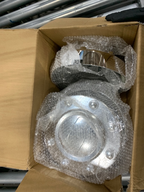 Photo 1 of KARPAL Front and Rear Wheel Center Hubcap Compatible with 2011-2018 Ram 3500 1-TON Dually DRW, Alcoa Alloy, (2Pcs Front), (2Pcs, Rear)