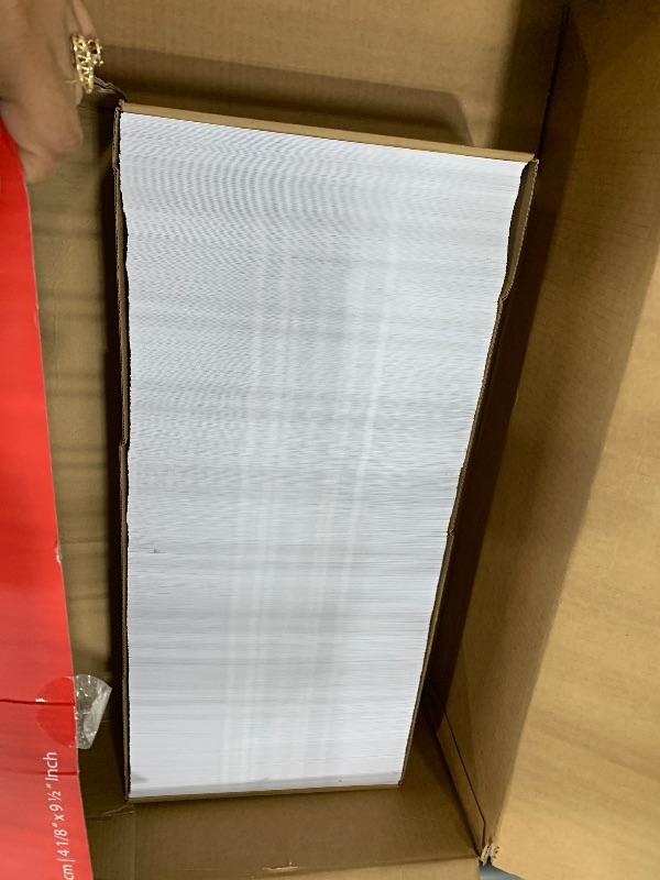 Photo 1 of #10 Envelopes Letter Size Self Seal | 1,000 Business Mailing Security Peel and Sealing Envelope | 100% Tinted | no 10 White Windowless Legal Regular Plain Envelops Pack | 4-1/8 x 9-1/2 Inches | 24 LB