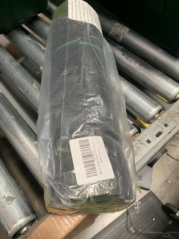 Photo 1 of 2.4oz-2.6FTx100FT Weed Barrier Landscape Fabric - Durable Weed Block Gardening Ground Cover Mat, Woven Geotextile Fabric for Underlayment, Commercial Driveway Stabilization, Weed Control Cloth