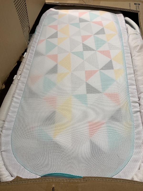 Photo 1 of (see all images) Fisher-Price Baby Bedside Sleeper Soothing Motions Bassinet with Lights Music Vibrations & Toy Mobile for Newborns 0+ Months, Windmill