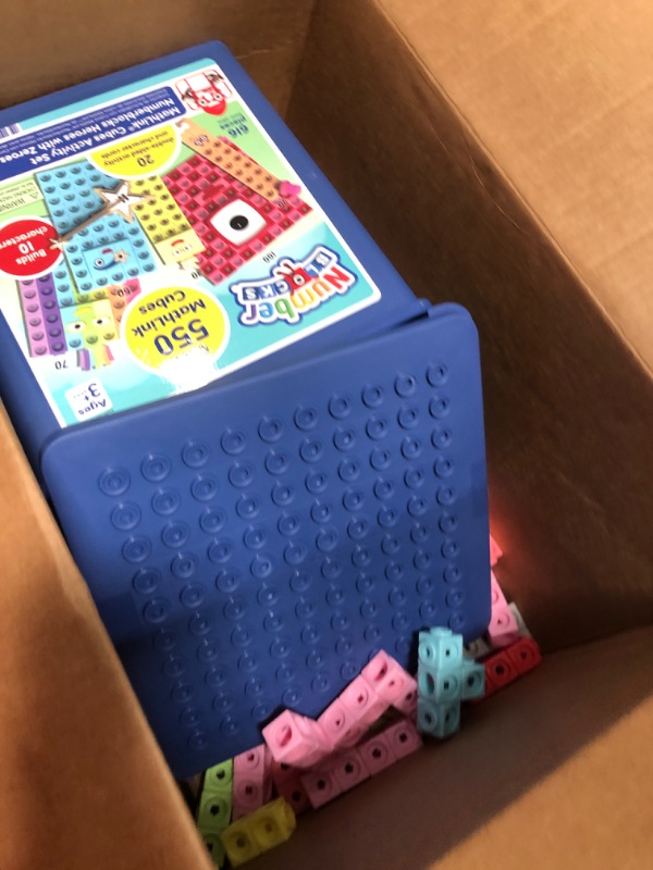 Photo 1 of hand2mind Numberblocks Heroes with Zeroes MathLink Cubes Activity Set, Preschool Learning Activities, Math Manipulatives Kindergarten, Counting Blocks, Number Linking Cubes, Kids Educational Toys