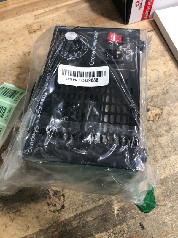 Photo 1 of ***(MISSING POWER CORD)***Ozone Generator 45,000mg/h, Industrial/Home O3 Air Purifier Deodorizer for Areas of 2500 Square Feet - High Capacity Ozone Machine Air Ionizer Odor Clean for Rooms, Smoke, Cars, Pets (Green)