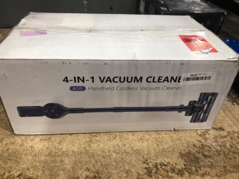 Photo 1 of ***SEE NOTES***WLOTPO Cordless Vacuum Cleaners for Home with Powerful Suction,Stick Vacuum Cordless Rechargeable,Up to 35 Mins Runtime,Lightweight Hardwood Floor Vacuum for Pet Hair,Carpet(Dark Purple)