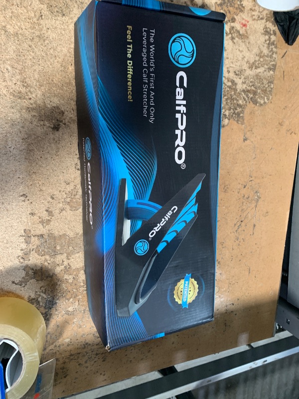 Photo 1 of ***(PARTS ONLY/ MAJOR DAMAGE)/ NON FUNCTIONAL)***ICalfPRO® Deepest Calf Stretcher for Plantar Fasciitis Relief. Deep Heel Lock Stretch Device for Tight Calves, Achilles, Hamstrings, & Foot Pain. Portable Mobility Tool for Athletes & Everyday Use