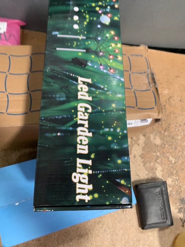 Photo 1 of **POSSIBLY FOR PARTS/MISSING PIECES** Pack Firefly Lights Solar Outdoor, Swaying Solar Garden Lights with Remote Control, 8 Flashing Modes and 20 Working Hours Garden Decor, Solar Outdoor Lights Decorative for Path Yard Patio