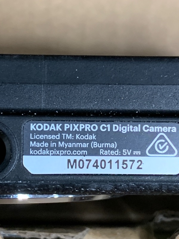 Photo 1 of ***(PARTS ONLY/ NON FUNCTIONAL)***KODAK PIXPRO C1 Friendly Zoom Digital Camera - 13MP Compact Point and Shoot with 2.8” 180° Tilt LCD Flip Screen, Retro Vintage Design with 4X Zoom and 1080P Full HD Video for Travel, Vlogging, Black