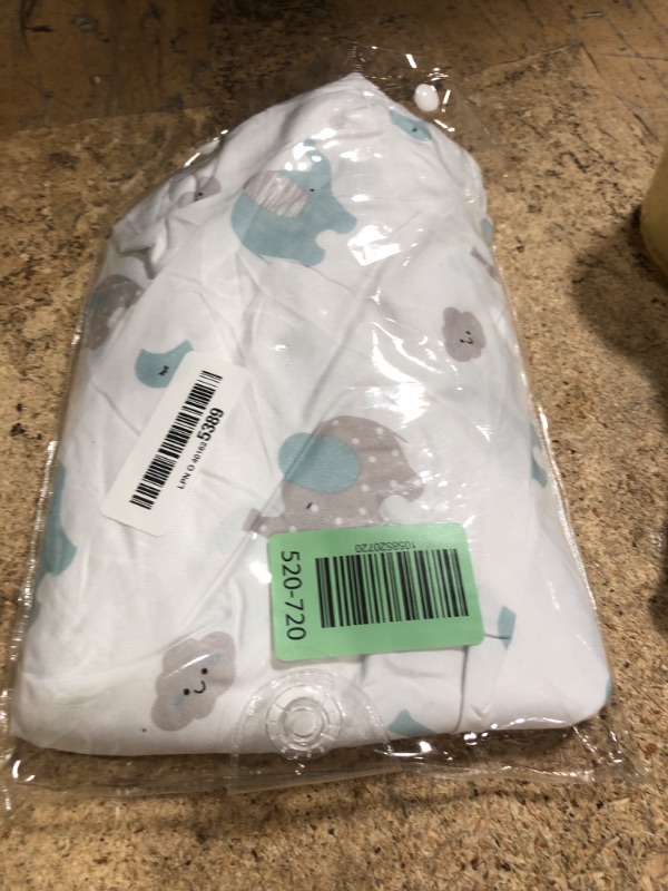 Photo 1 of ***ONLY ELEPHANT*** Plushii Crib Sheets for Baby Boys, 28"x 52" Extra Soft Microfiber Crib Sheet for Standard Crib & Toddler Mattress Pad,Elephant