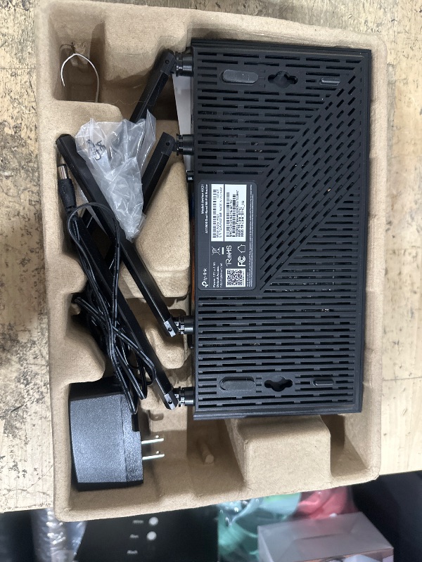 Photo 1 of **MINOR SCRATCHES ON ANTENNAS** TP-Link AX1800 WiFi 6 Router V4 (Archer AX21) – Dual Band Wireless Internet, Gigabit, Easy Mesh, Works with Alexa - A Certified for Humans Device, Free Expert Support