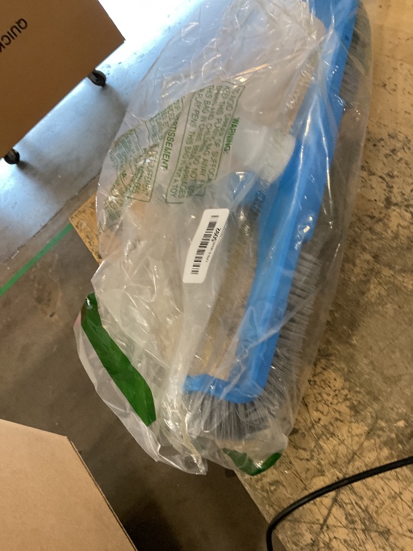 Photo 1 of (2025 Upgraded) 20" 2 in 1 Pool Brush Vacuum Head with Swivel Hose Connection & Sturdy Nylon Bristles for Heavy Duty Inground & Above- Ground Pool Cleaning - Connecting 1-1/4" or 1-1/2" Hose (No Pole)